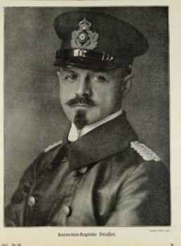 1917 - alter Druck - Korvetten-Kapitän Strasser
